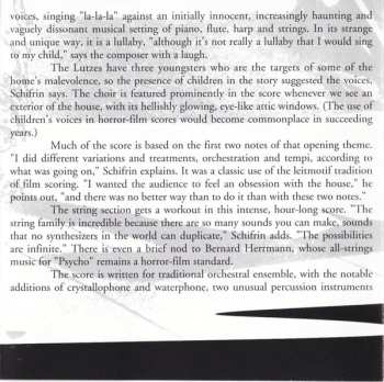 CD Lalo Schifrin: The Amityville Horror