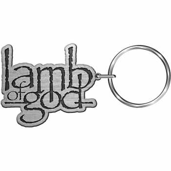Merch Lamb Of God: Klíčenka Logo Lamb Of God