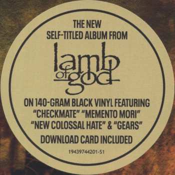 LP Lamb Of God: Lamb Of God 483303