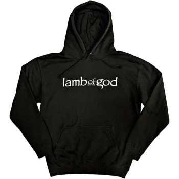 Merch Lamb Of God: Lamb Of God Unisex Pullover Hoodie: Skeleton Eagle (back Print) (medium) M