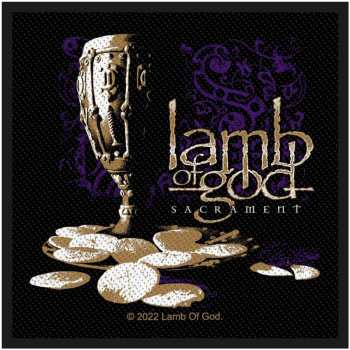 Merch Lamb Of God: Nášivka Sacrament