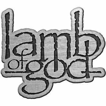 Merch Lamb Of God: Placka Logo Lamb Of God