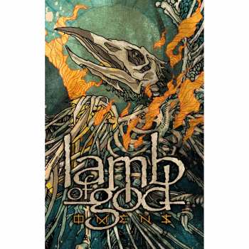 Merch Lamb Of God: Textilní Plakát Omens