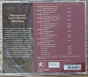 CD Lamberto De Sayve: Sacred Music 486794