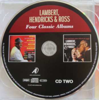 2CD Lambert, Hendricks & Ross: Four Classic Albums 401166