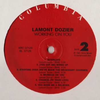 LP Lamont Dozier: Working On You 373217
