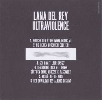 2LP Lana Del Rey: Ultraviolence DLX 145112