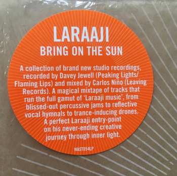 2LP Laraaji: Bring On The Sun LTD 501292