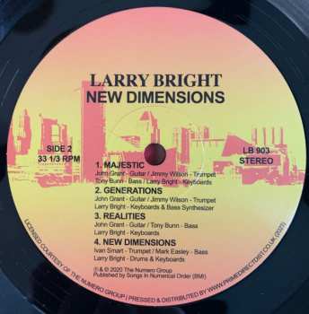 LP Larry Bright: New Dimensions 503305
