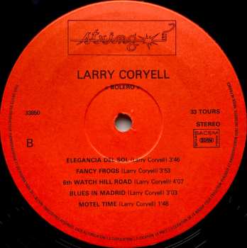 LP Larry Coryell: Boléro 398326
