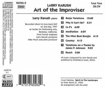 CD Larry Karush: Art Of The Improviser 121362