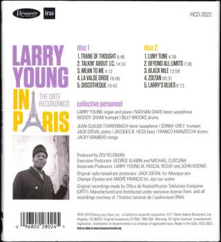 2CD Larry Young: In Paris The ORTF Recordings 469700