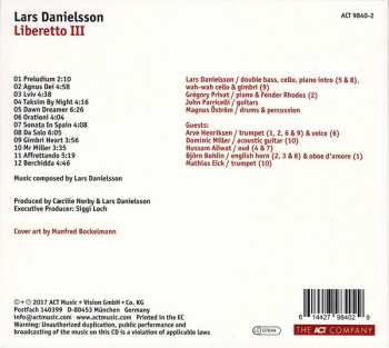 CD Lars Danielsson: Liberetto III 20236