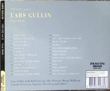 CD Lars Gullin: 1951/52 Vol 5 First Walk 289244