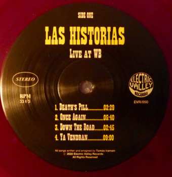 LP Las Historias: Live At WB LTD | CLR 477678