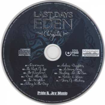 CD Last Days Of Eden: Chrysalis 236053