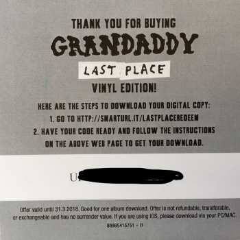 LP Grandaddy: Last Place CLR 19774