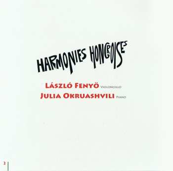 CD László Fenyö: Harmonies Hongroises 438464