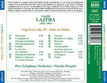 CD László Lajtha: Orchestral Works, Vol. 7 346129