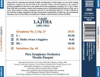 CD László Lajtha: Orchestral Works Vol. 2 344008