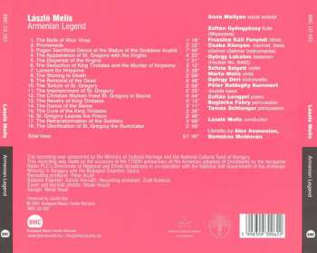 CD László Melis: Armenian Legend 312681