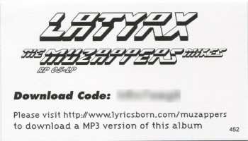 2LP Latyrx: The Muzapper's Mixes LP DLX | CLR 61374