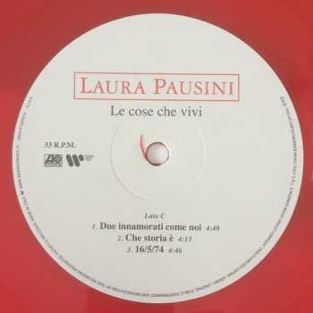 2LP Laura Pausini: Le Cose Che Vivi LTD | NUM | CLR 449937