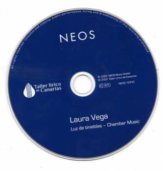 CD Laura Vega: Luz De Tinieblas - Chamber Music 439899