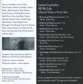 CD Laurent Courthaliac: All My Life - A Musical Tribute To Woody Allen 366311