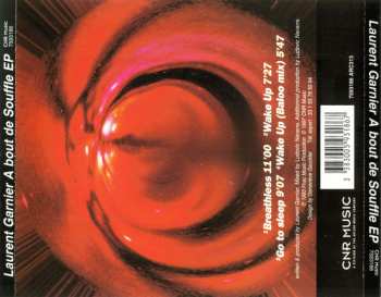CD Laurent Garnier: A Bout De Souffle EP