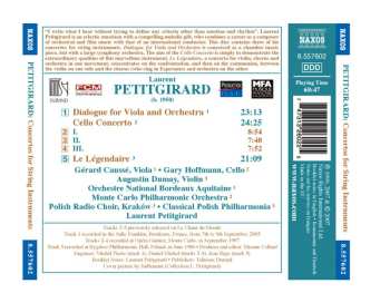 CD Laurent Petitgirard: Concertos For String Instruments 459964