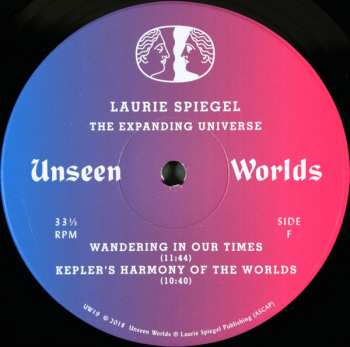 3LP Laurie Spiegel: The Expanding Universe 432334