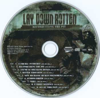 CD Lay Down Rotten: Reconquering The Pit 196289