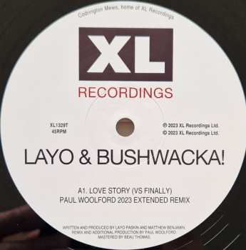 LP Layo & Bushwacka!: Love Story (Vs Finally) (Paul Woolford 2023 Remix) 541208