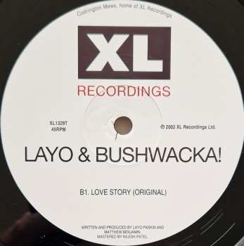 LP Layo & Bushwacka!: Love Story (Vs Finally) (Paul Woolford 2023 Remix) 541208