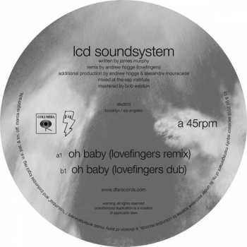 LP LCD Soundsystem: Oh Baby (Lovefingers Remix) 386467