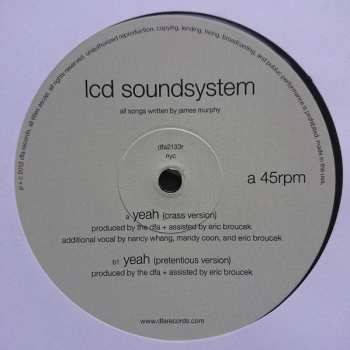 LP LCD Soundsystem: Yeah 66068