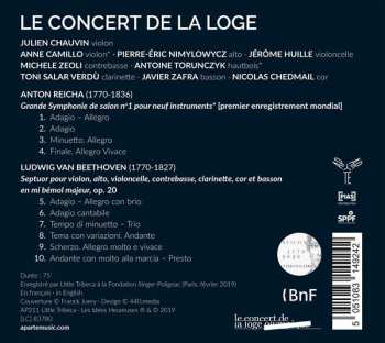 CD Le Concert de la Loge: Symphonies De Salon 502147