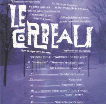 CD Le Corbeau: Evening Chill / Montreal Of The Mind 270683