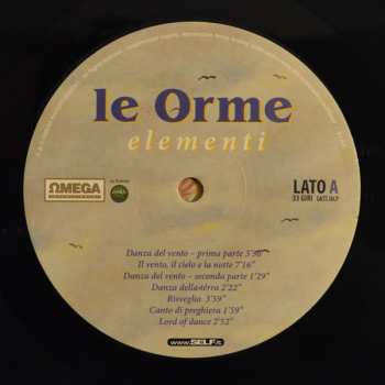 LP Le Orme: Elementi LTD | NUM 264749