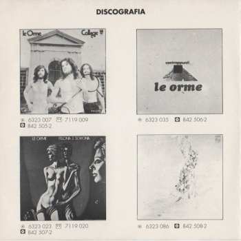 CD Le Orme: Felona E Sorona 522326