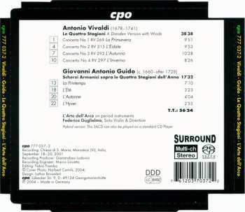 SACD Antonio Vivaldi: Le Quattro Stagioni (Dresden Version With Winds) / Le Quattro Stagioni Dell'Anno 19903