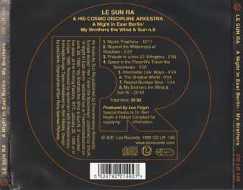 CD The Sun Ra Arkestra: A Night In East Berlin / My Brothers The Wind & Sun N.9 460653
