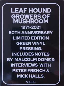 LP Leaf Hound: Growers Of Mushroom LTD | CLR 405665