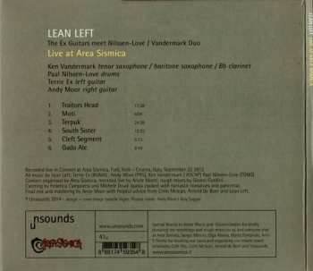 CD Lean Left: Live At Area Sismica 359699