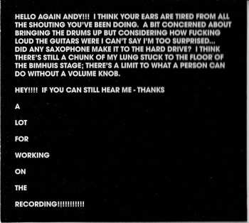 CD Lean Left: The Ex Guitars Meet Nilssen-Love/Vandermark Duo Volume 1