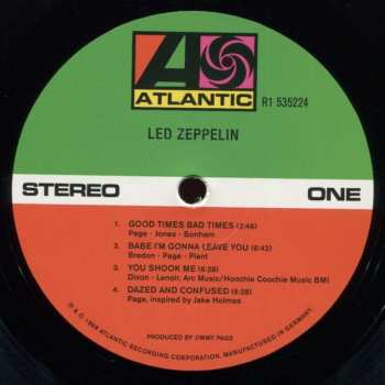 3LP Led Zeppelin: Led Zeppelin DLX