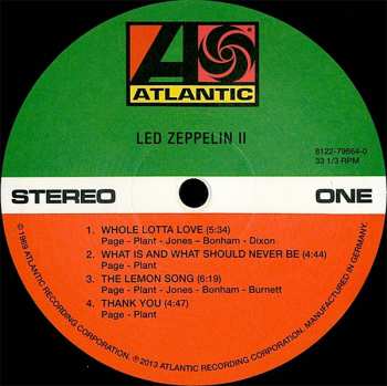 LP Led Zeppelin: Led Zeppelin II 17268