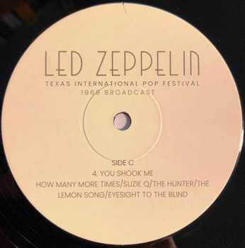 2LP Led Zeppelin: Texas International Pop Festival 1969 Broadcast 378025