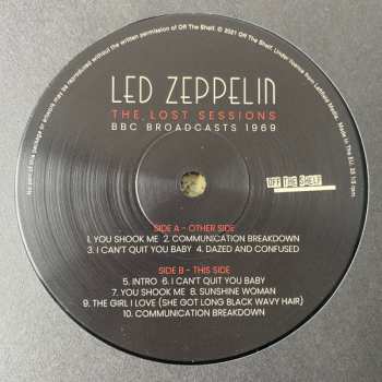 2LP Led Zeppelin: The Lost Sessions 378024